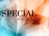 Special Messages