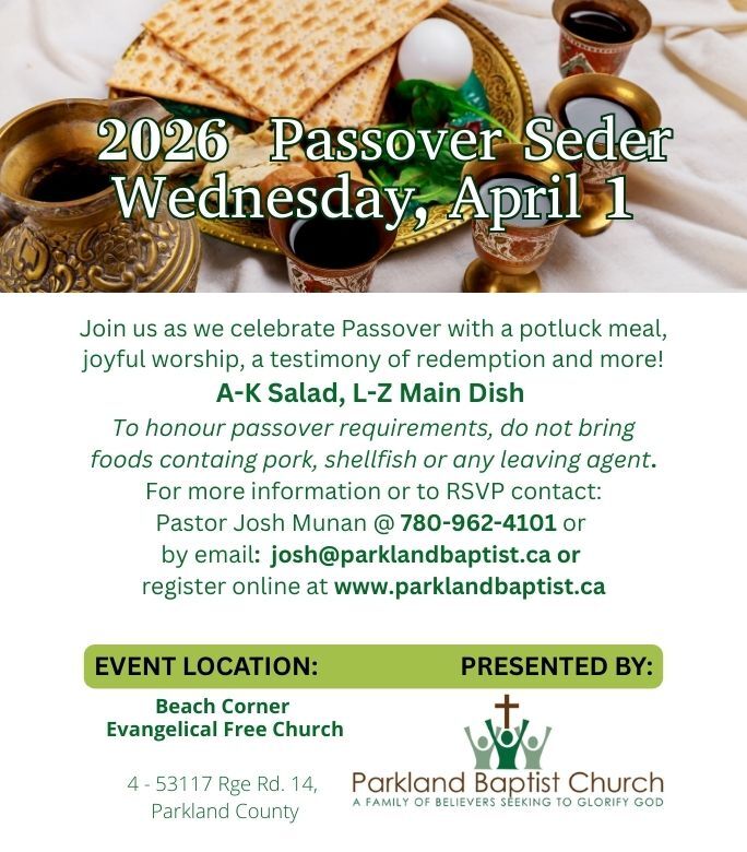 2026 Passover Seder